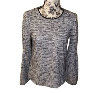 Banana Republic || Grey Bell Sleeve Top | XS